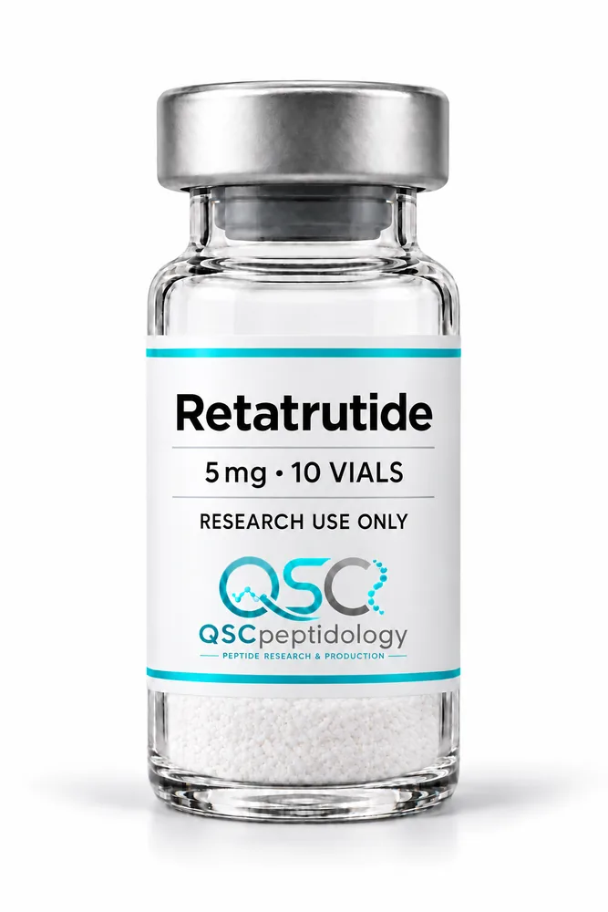 Retatrutide 5mg (10-vial pack) QSC Peptidology