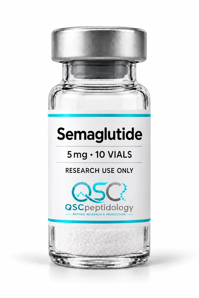 Semaglutide 5mg (10-vial pack) QSC Peptidology